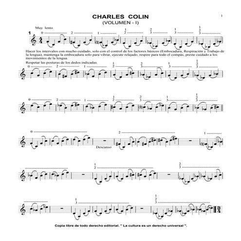 Metodo de trompeta charles colin