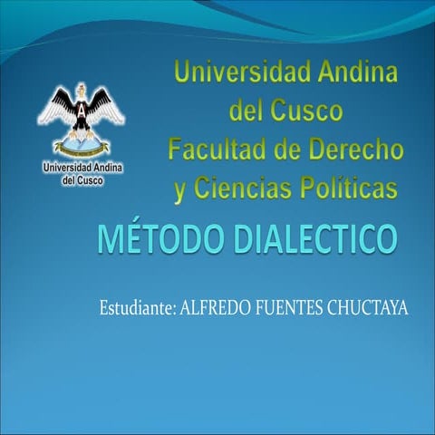 Metododialectico 130418145904 Phpapp02 Pdf Science