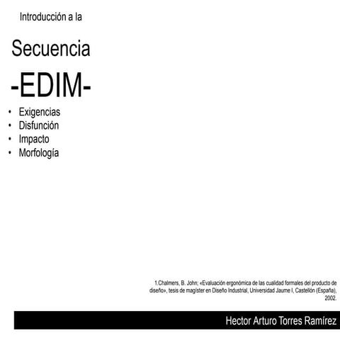 Método EDIM | PDF