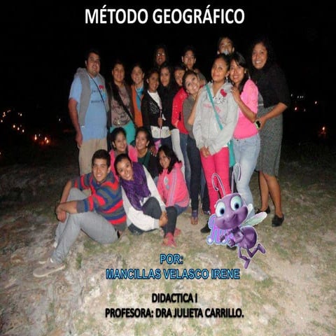 Metodo geografico