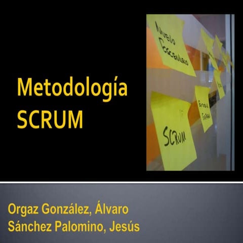 Metodología agile scrum 