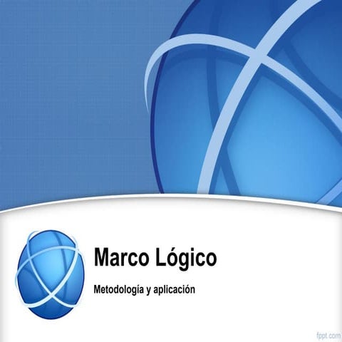 Metodología clase marco lógico