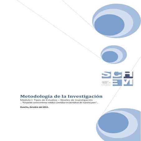 Metodología de la investigación módulo i- niveles de investigación