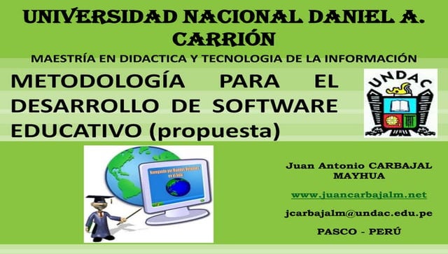 Metodologaparaeldesarrollodesoftwareeducativo