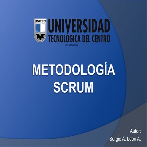 Metodología scrum