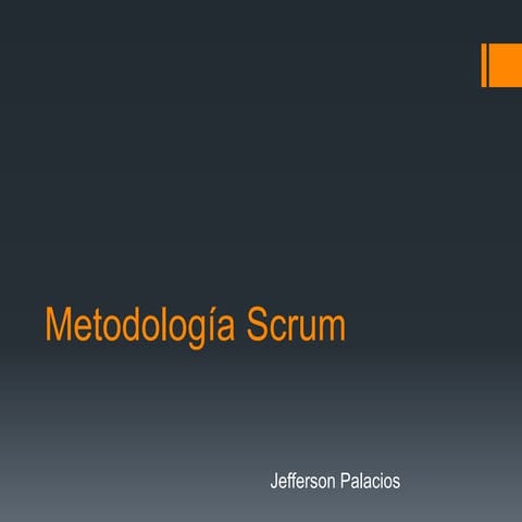 Metodología scrum
