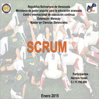 Metodología scrum