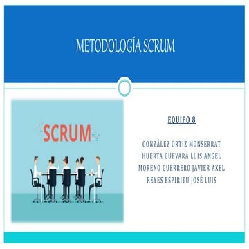 Metodología scrum