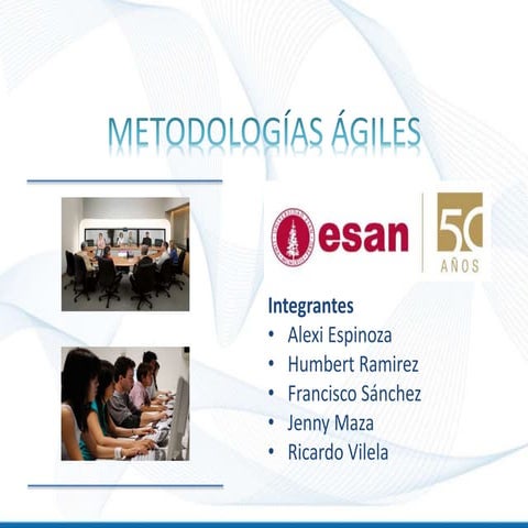 METODOLOGÍAS ÁGILES EN TI