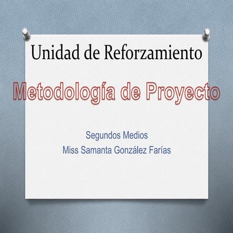 Metodologia de protyecto