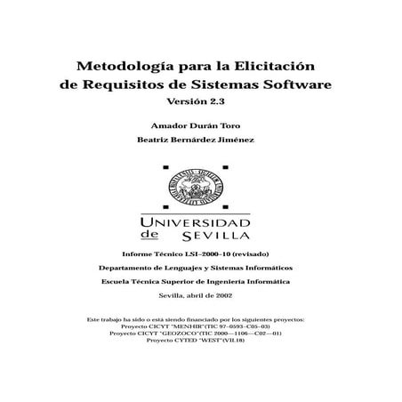 Metodologia elicitacion
