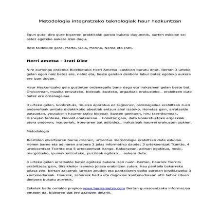 Metodologia integratzeko teknologiak_haur_hezk