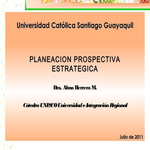 Metodologia prospectiva