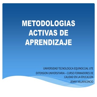 Metodologias activas de aprendizaje 01