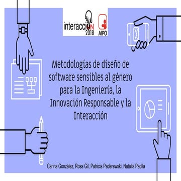 Metodologias de diseño de software sensibles al genero