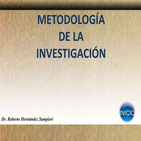 Metodologia de la investigación 