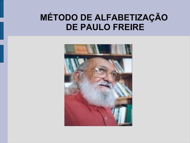 Metodo Paulo Freire slides
