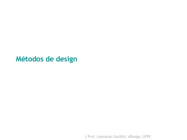 Metodos de Design