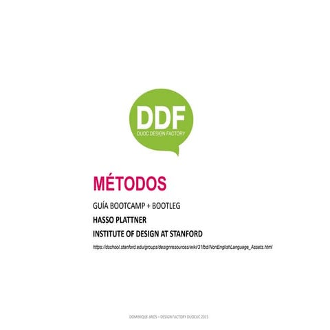 Metodos - Guia del proceso creativo | PDF