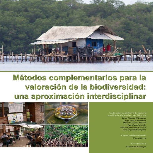 Métodos complementarios para la Valoración de la Biodiversidad