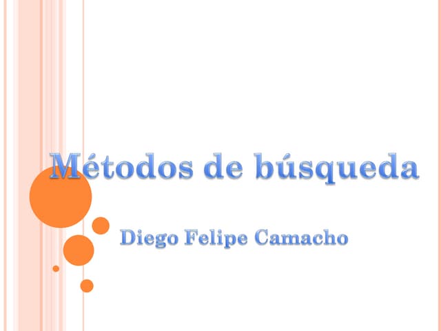 Metodos de busqueda