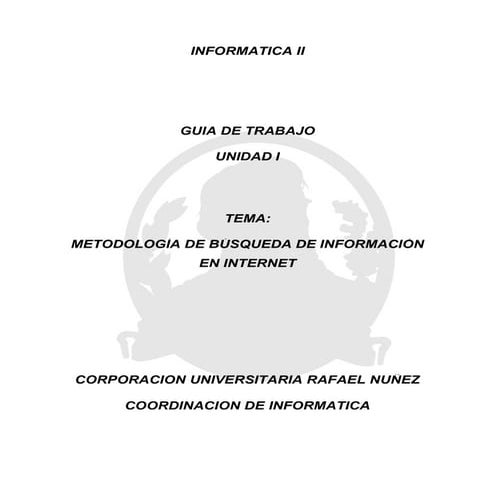 Metodos de Busqueda de Información