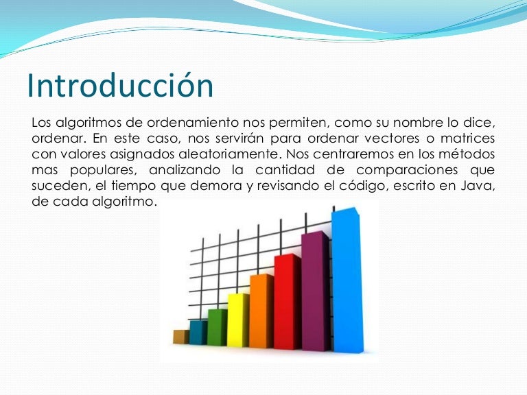 Metodos de ordenamiento Metodos de ordenamiento