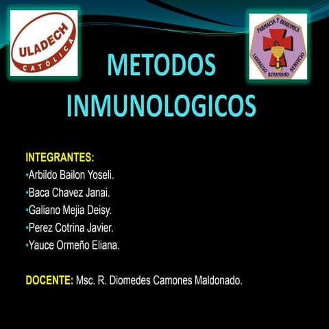 FUNDAMENTO Y PROCEDIMIENTO DE LAS PRUEBAS DE WESTERN BLOT | PPTX