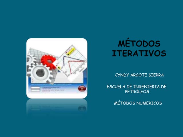 Metodos iterativos