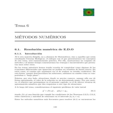 Metodos numericos