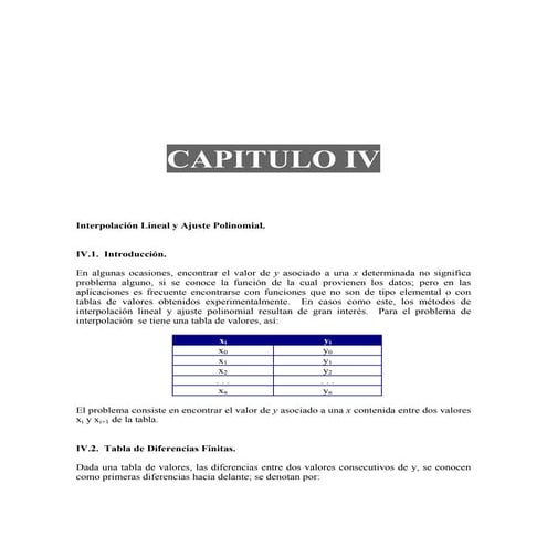 Metodos numericos capitulo 4