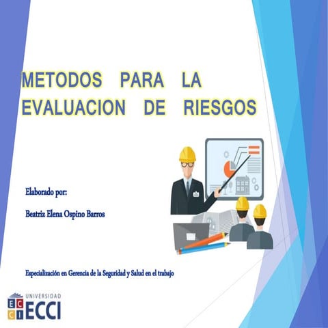 Metodos Para Evaluacion De Riesgos Pptx