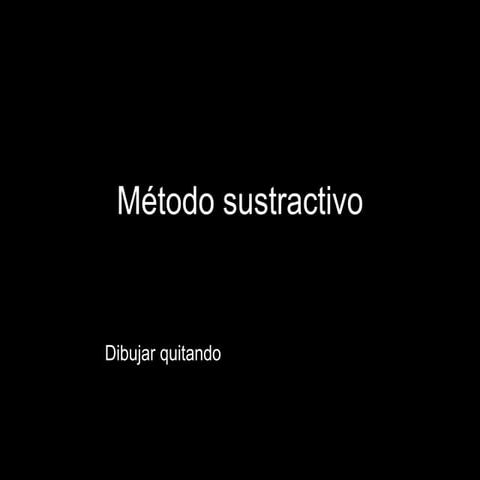 Metodo Sustractivo