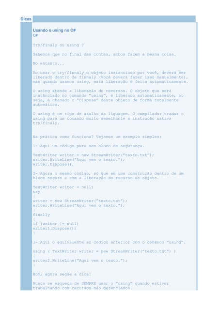 Metodo using no_c_sharp