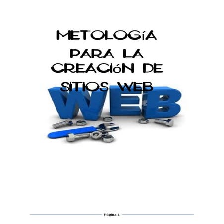 Metología para la creación de sitios web