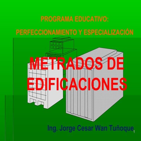 Metrado introducción