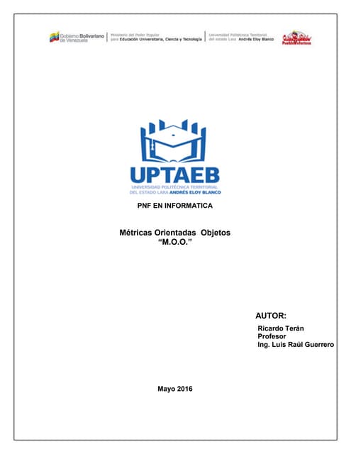 Metricas Orientada a Operacion, Metricas de Interfaz de Usuario y WebApps‏