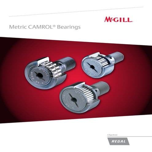 McGill Metric CAMROL Bearings brochure