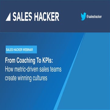 From Coaching To KPIs: How Metric-Driven Sales Teams Create Winning Cultures