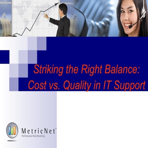 Free Desktop Support Training Series | Cost vs. Quality in IT Support | Metri...