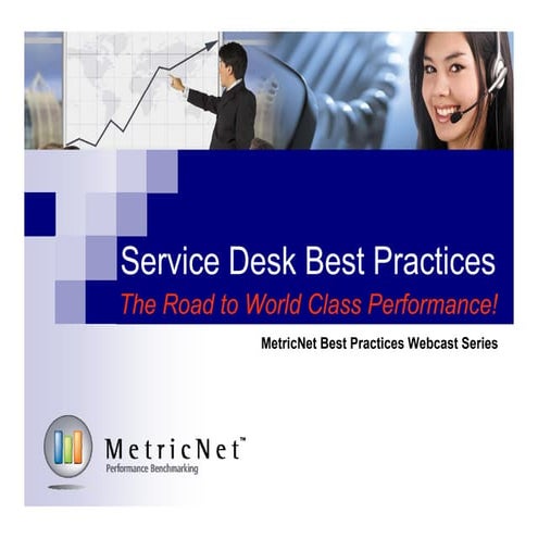 Free Service Desk Training Series | MetricNet's Service Desk Best Practices