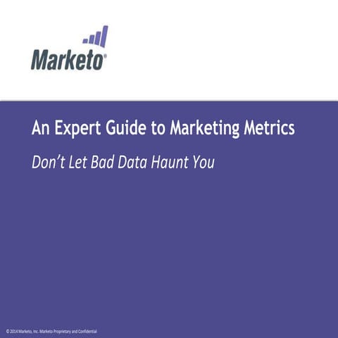 Don't Let Bad Data Haunt You: An Expert Guide to Marketing Metrics