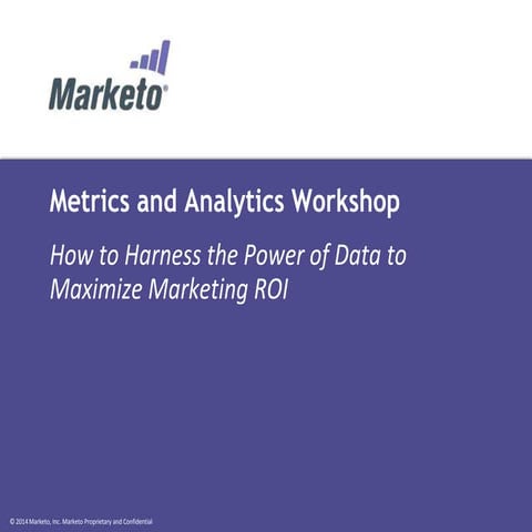 Metrics and Analytics Clinic