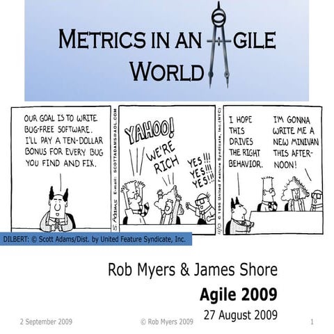 Metrics In An Agile World