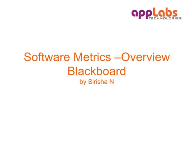 Metrics  Sirisha