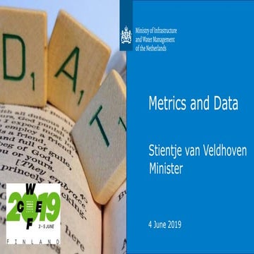 Stientje van Veldhoven WCEF2019: Metrics and Data
