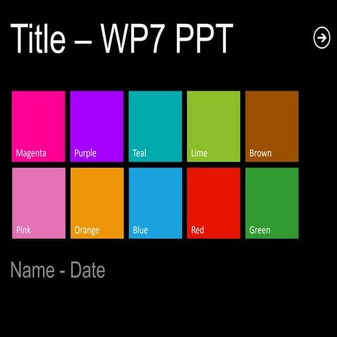 Metro wp7-ppt