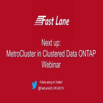 MetroCluster in Clustered Data Ontap