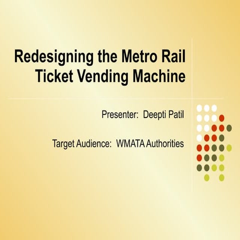 Ticket Vending Machine