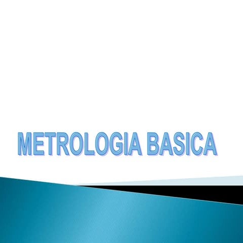 Metrologia | PPTX
